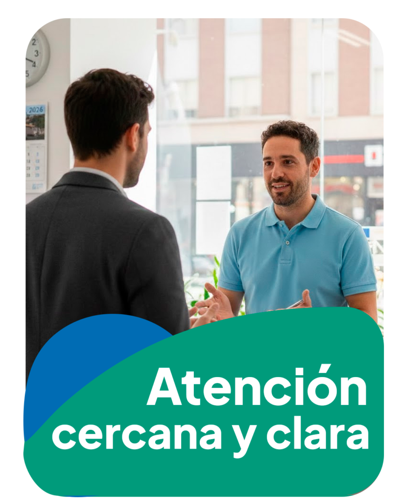 atencion cercana y clara